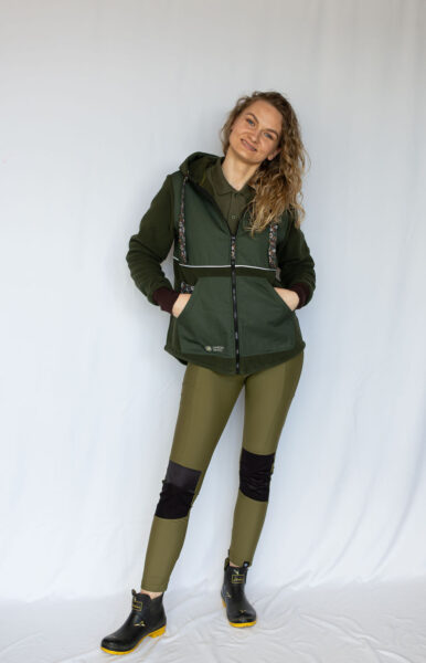 Leggings (Taschen, wasserdichte Knie, verstellbarer Bund)