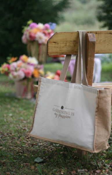 Große Tasche "Gardening is my passion"